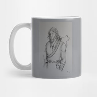 Monadnock the Firbolg Stone Sorcerer from Intelligence Check Mug